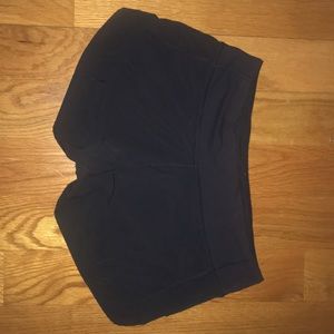 Black lululemon speed shorts size 4